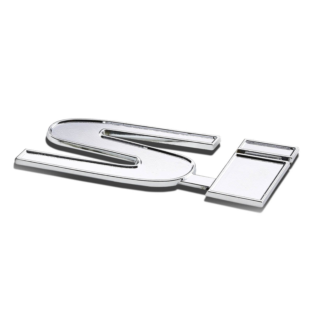 Auto Dynasty Metal Emblem Decal Logo Trim Badge Si (Silver)