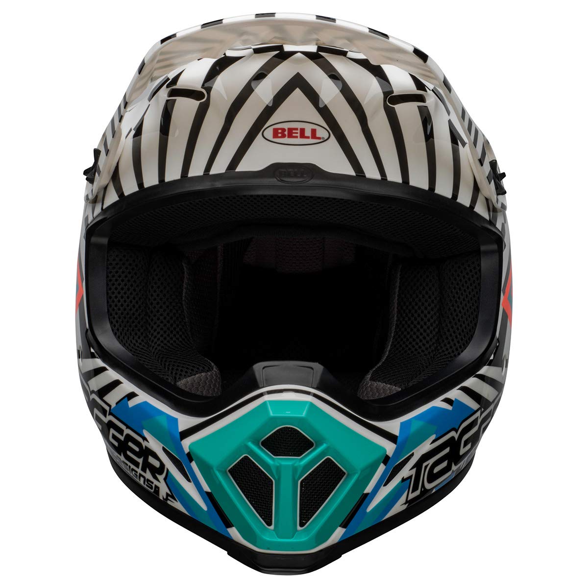 Bell Mx-9 Mips Dirt Helmet (Tagger Check Me Out White/Black - Small)