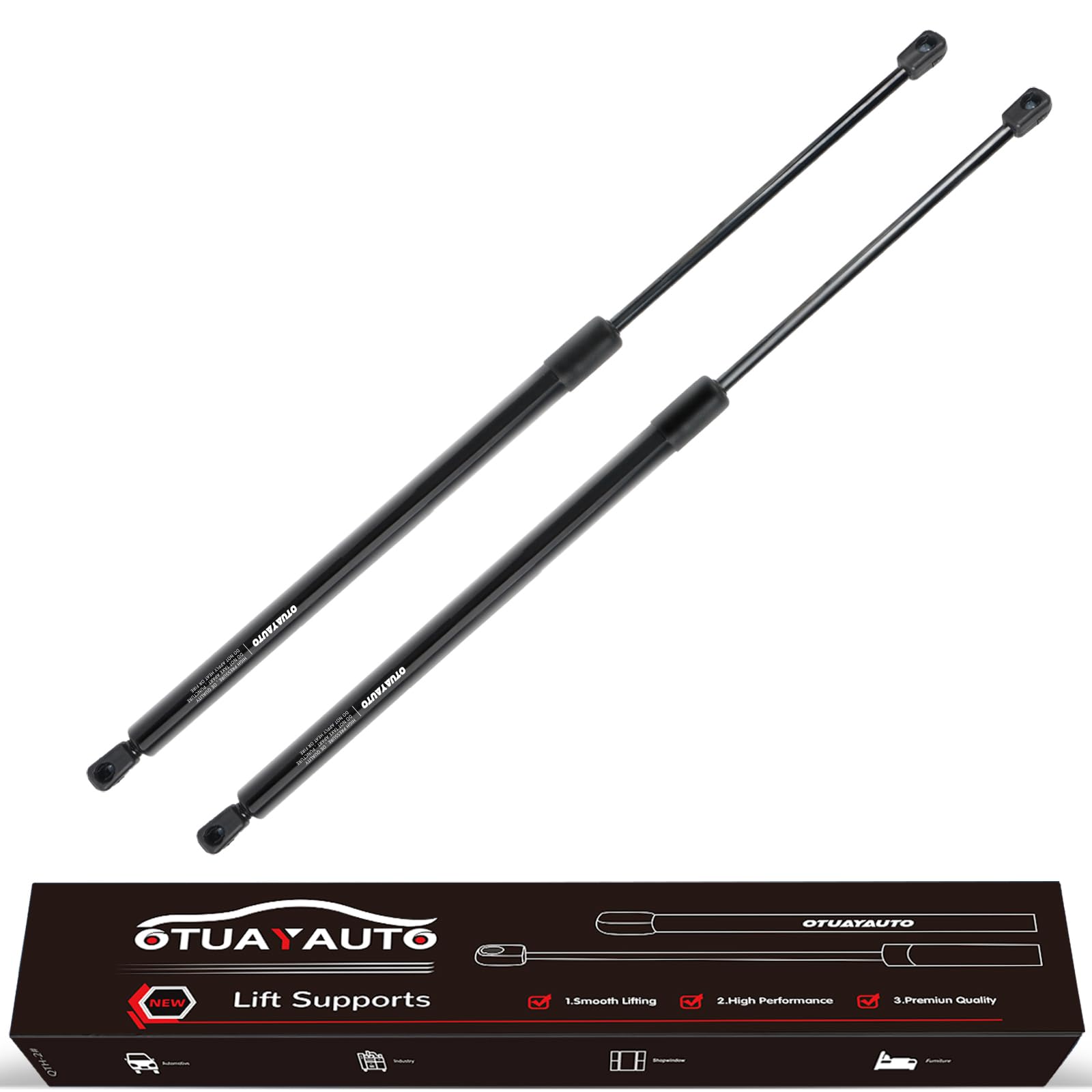 Otuayauto Rear Hatch Tailgate Lift Support Shocks Struts Replacement For Honda Crv 2007-2011 Oem Sg226024, 6179 (Pack Of 2)