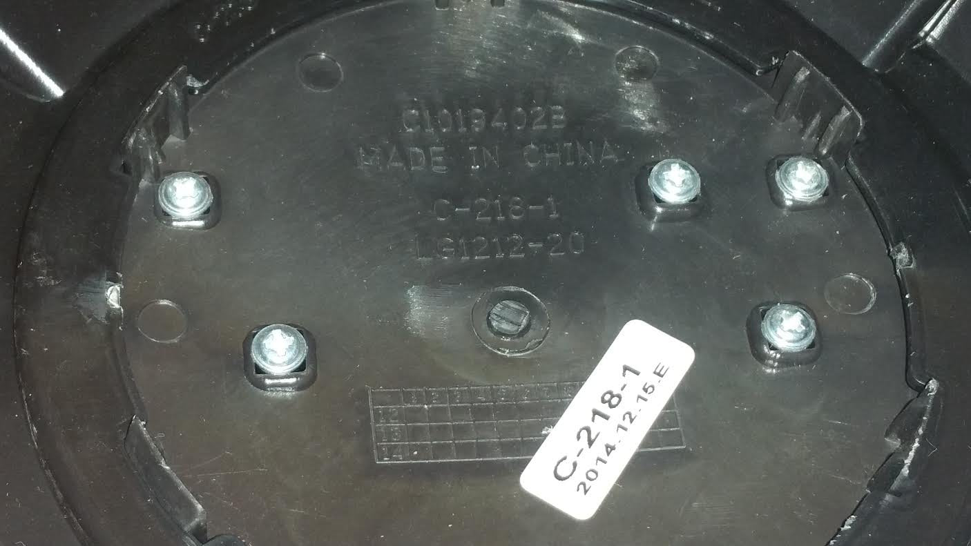 Ion Alloy C-218-1 Black Wheel Center Cap for C1019402B, Durable Design