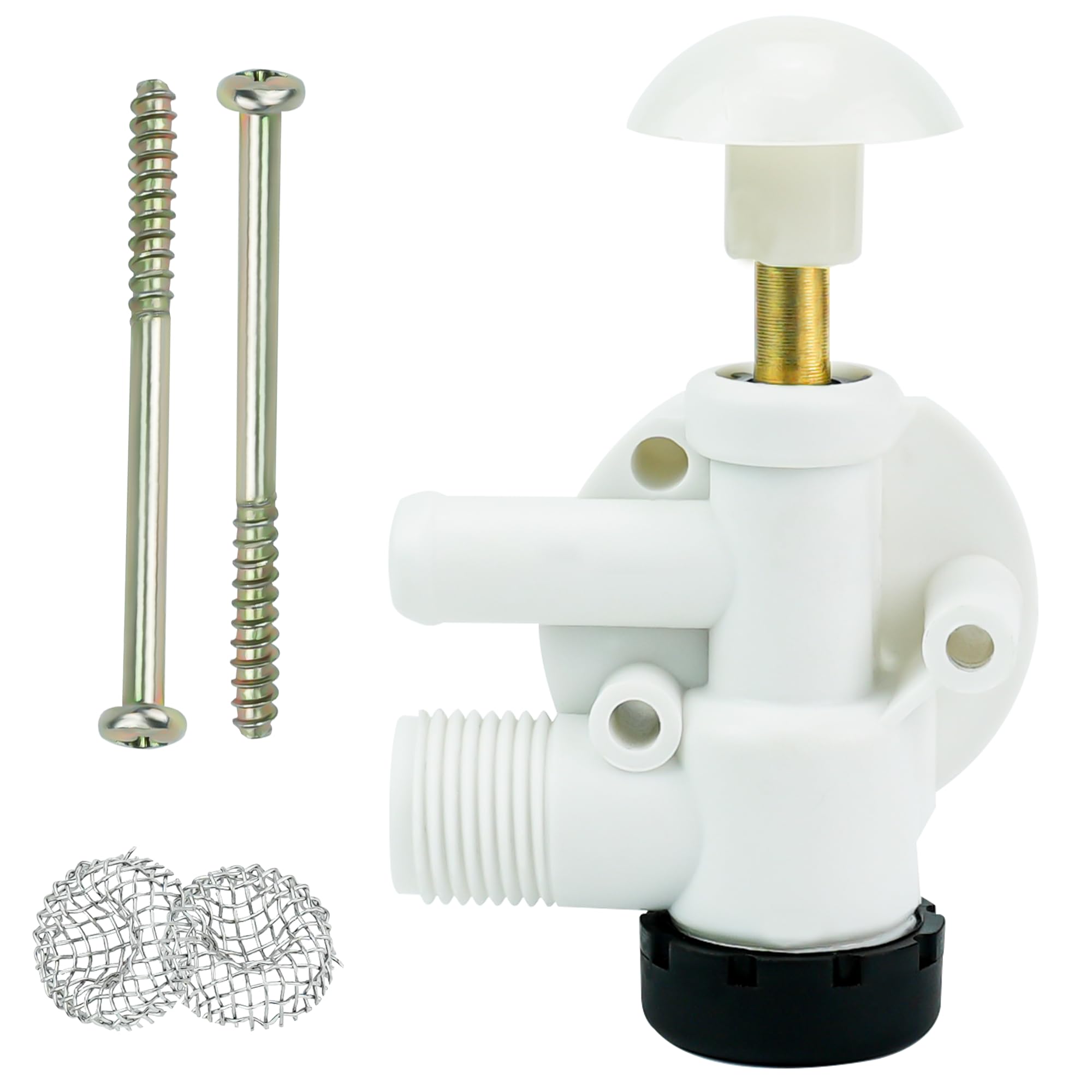 Prime&Swift 385314349 Water Valve Kit Fit For Sea-Land Rv Toilet Parts,Work Well In Cold Conditions,Easy To Install-1 Year Warra