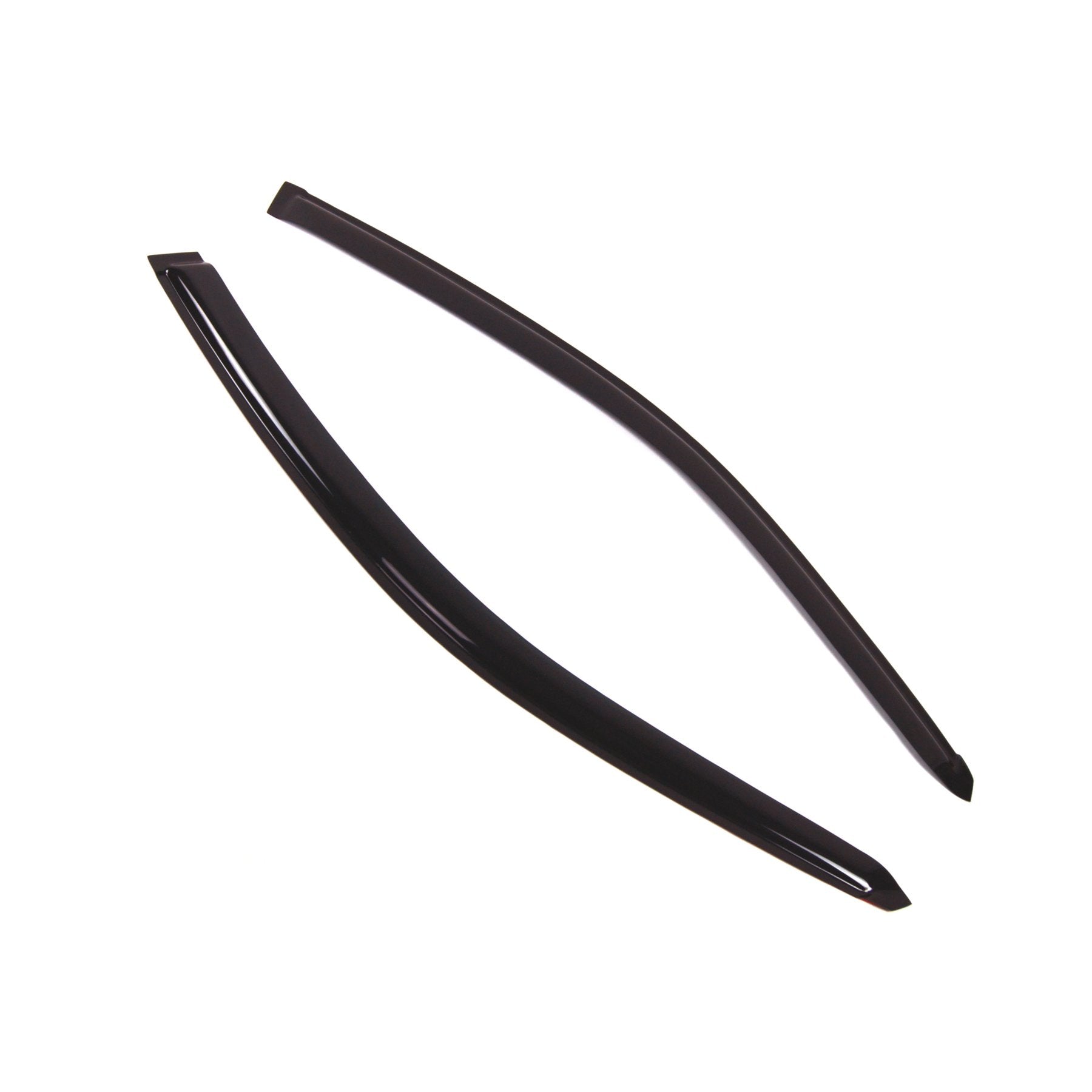 Tuningpros Outside Mount Window Vent Visors Rain Guards Compatible With Honda Civic Coupe 2001-2005 | Side Window Wind Deflector