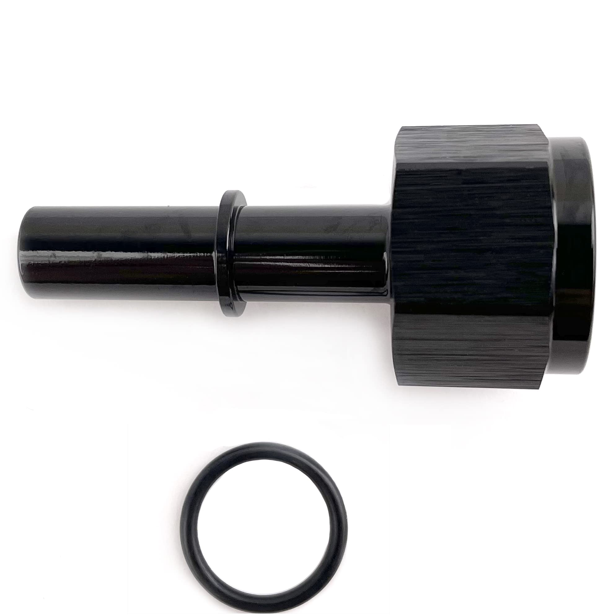 Aluminum Female 8An Flare To 3/8 Sae Quick Disconnect Push-On Efi Hose Fitting Female 8 An To 3/8 Hose Line Adapter