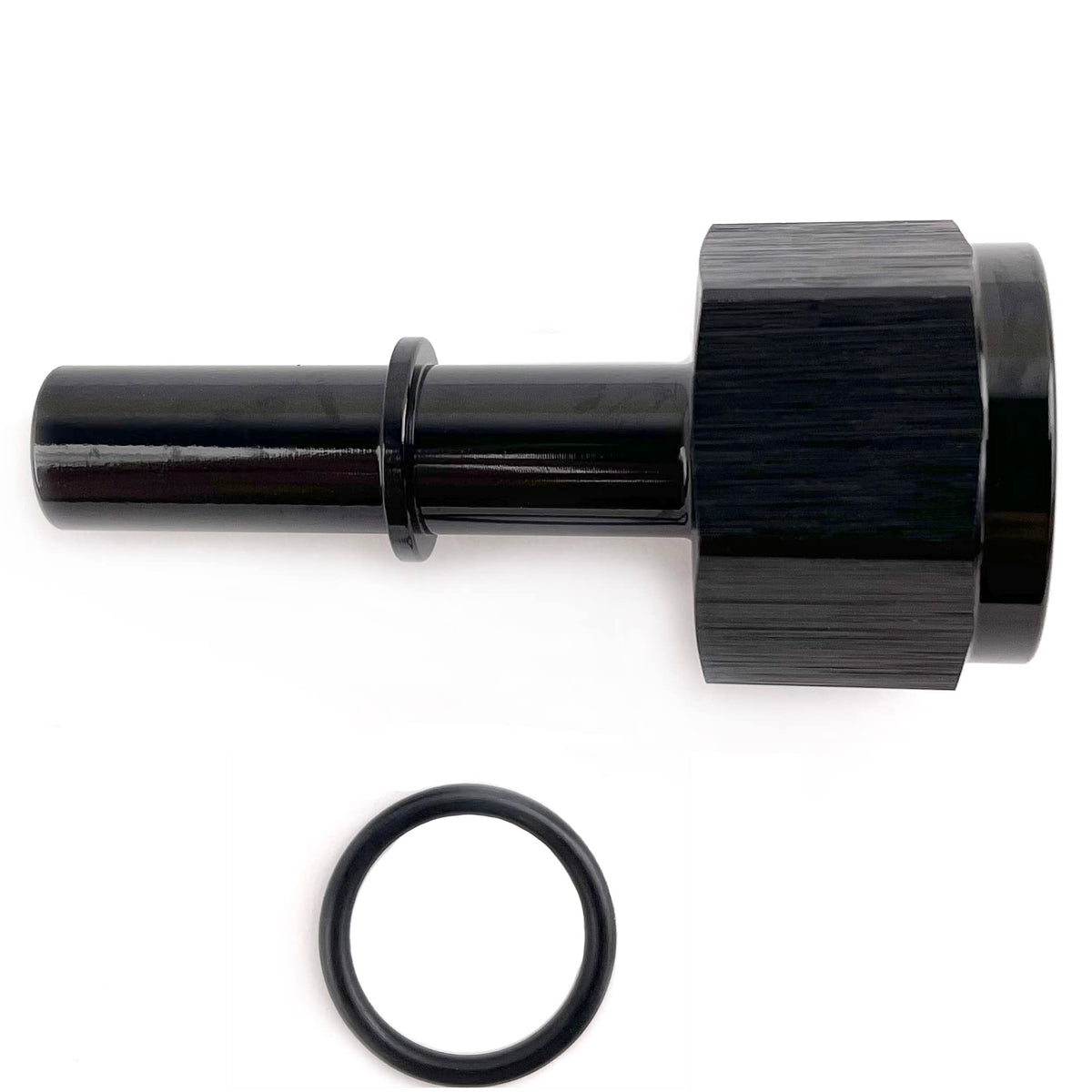 Aluminum Female 6An Flare To 3/8 Sae Quick Disconnect Push-On Efi Hose Fitting Female 6 An To 3/8 Hose Line Adapter