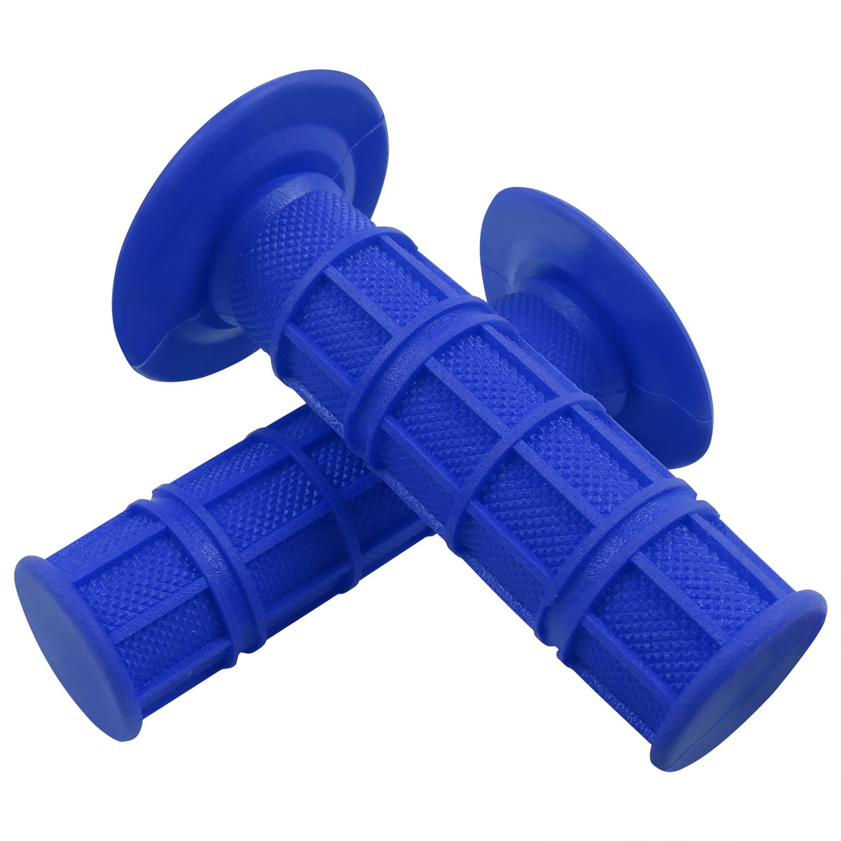Worldmotop Motorcycle Handlebar Grips Non-Slip Soft Rubber Motorcycle Grips Handlebar With 7/8'' 22Mm 24Mm Replacement For All O