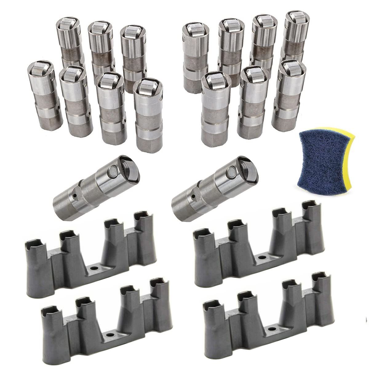 LS7 Lifters Set of 16 and Guide Trays, WQdunmo FITS LS1 LS2 LS3 LS6 LQ4 LQ9 LY5 LY6 LM7 4.8 5.3 5.7 6.0 7.0 Compatible with GM L