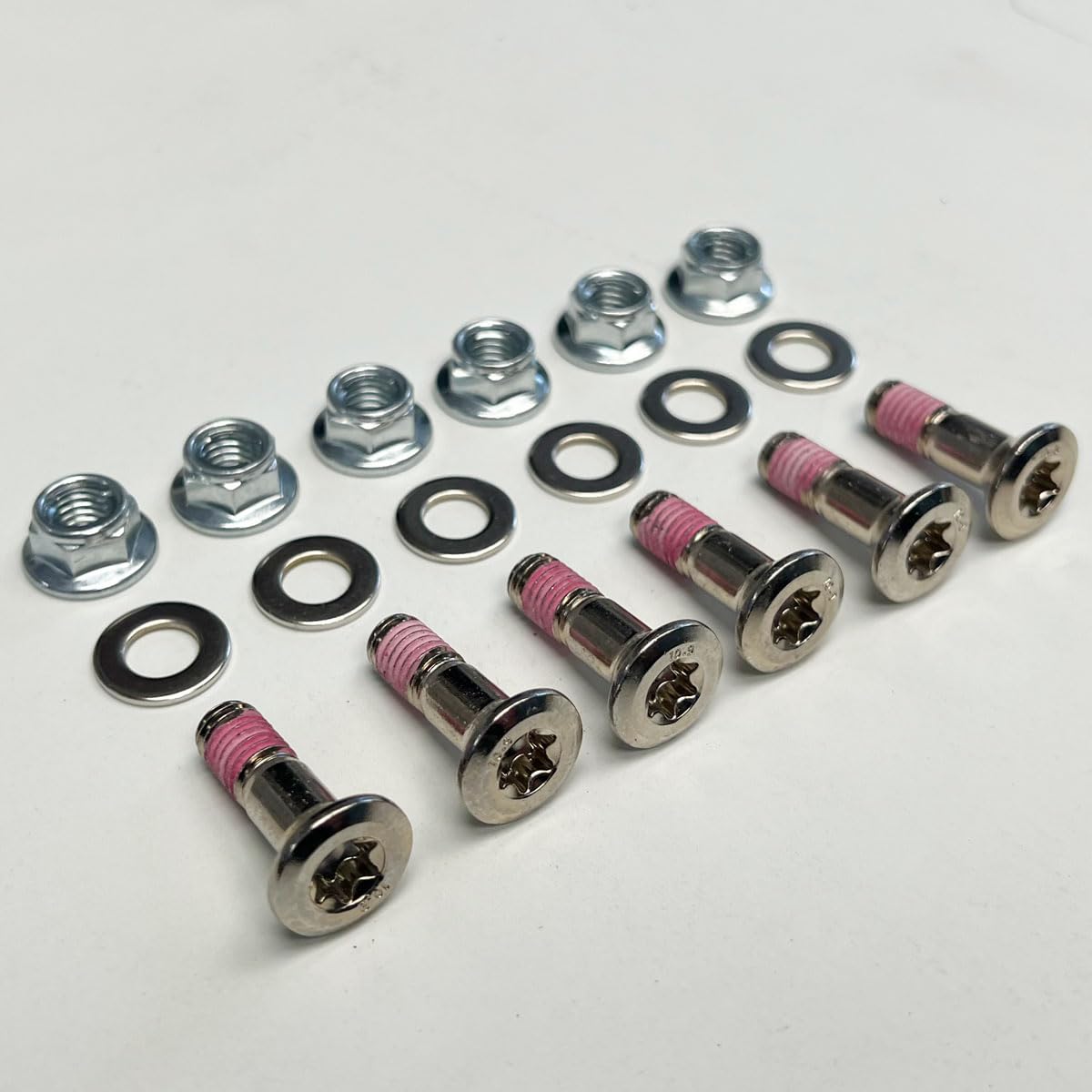 Nickel Wurks Specbolt Torx Sprocket Bolt Kit For Ktm Gas Gas Husqvarna Beta And Euro Motorcycles.