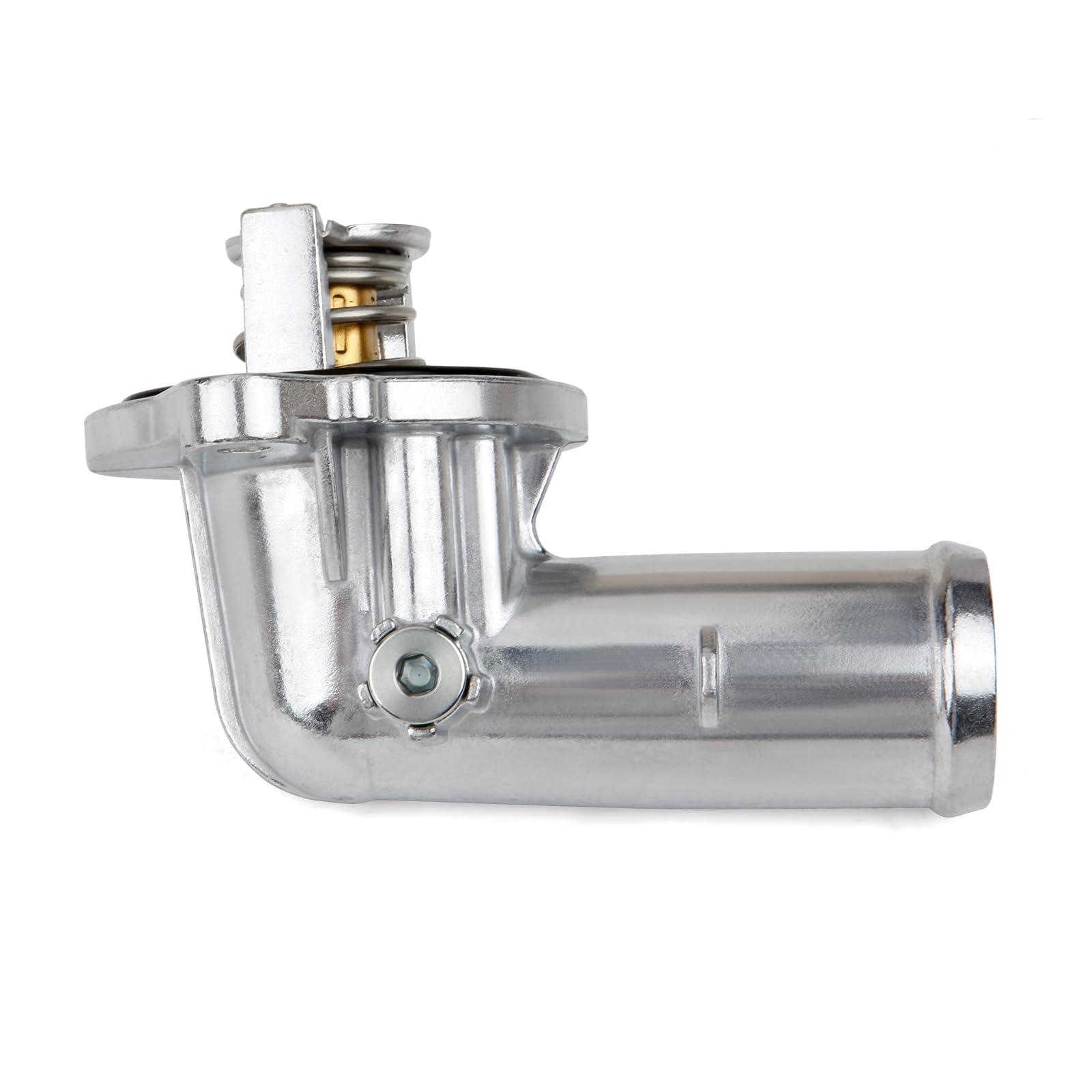 MITZONE Upgrade Aluminium Thermostat Housing Assembly Compatible with Dodge Durango Grand Cherokee 2011-2015 Wrangler JK 2012-20