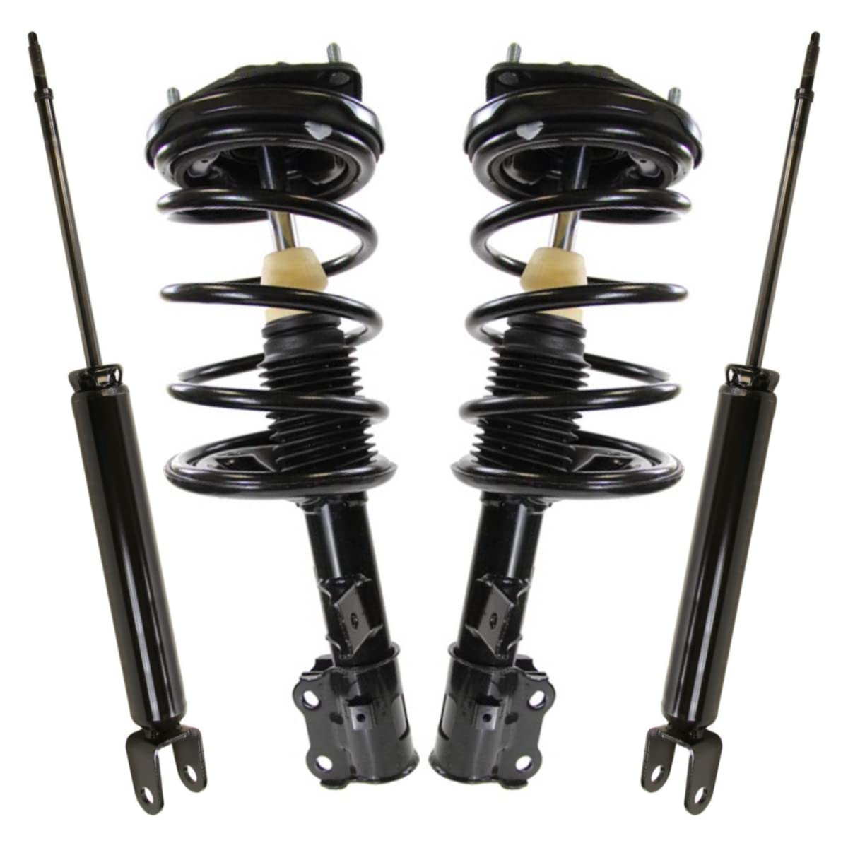 Autoshack Front & Rear Complete Struts Coil Springs And Shock Absorbers Set 4 Replacement For 2006-2010 Kia Optima 2007-2011 Ron