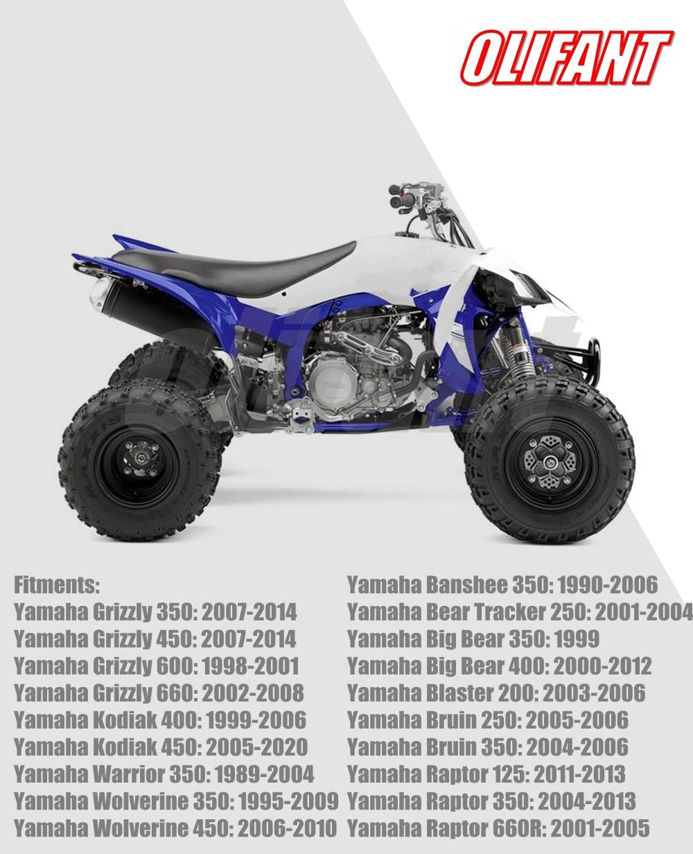 Front Brake Calipers For Yamaha Warrior 350 Big Bear 250 350 400 Grizzly 350 400 450 660 Kodiak 400 450 Raptor 125 350 660 Bansh