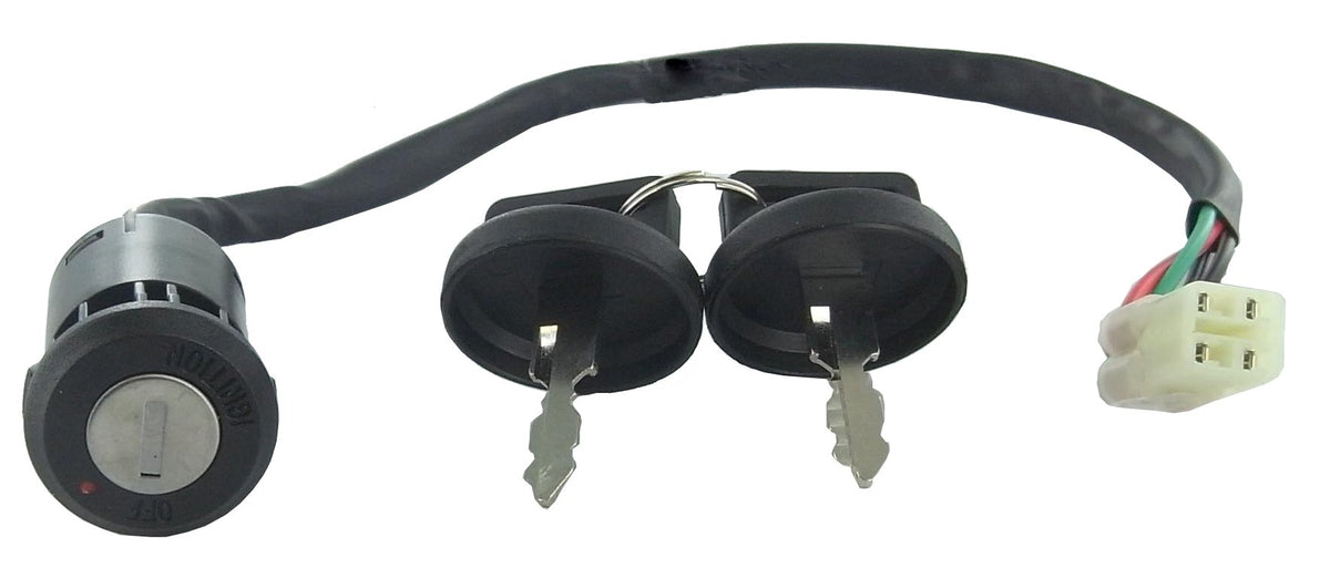 Crank N Charge Ignition Key Switch Compatible With/Replacement For Honda 450 R Trx450R Trx 450 R Sportrax 2004 2005 2006 2007 2008 2009 Atv