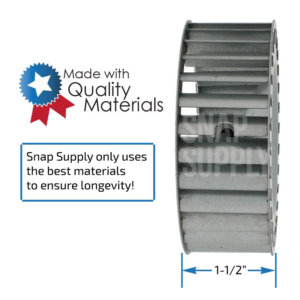 Carrier Inducer Motor Blower Wheel Replacement Part + Link To Installation Instructions - Replaces La11Aa005