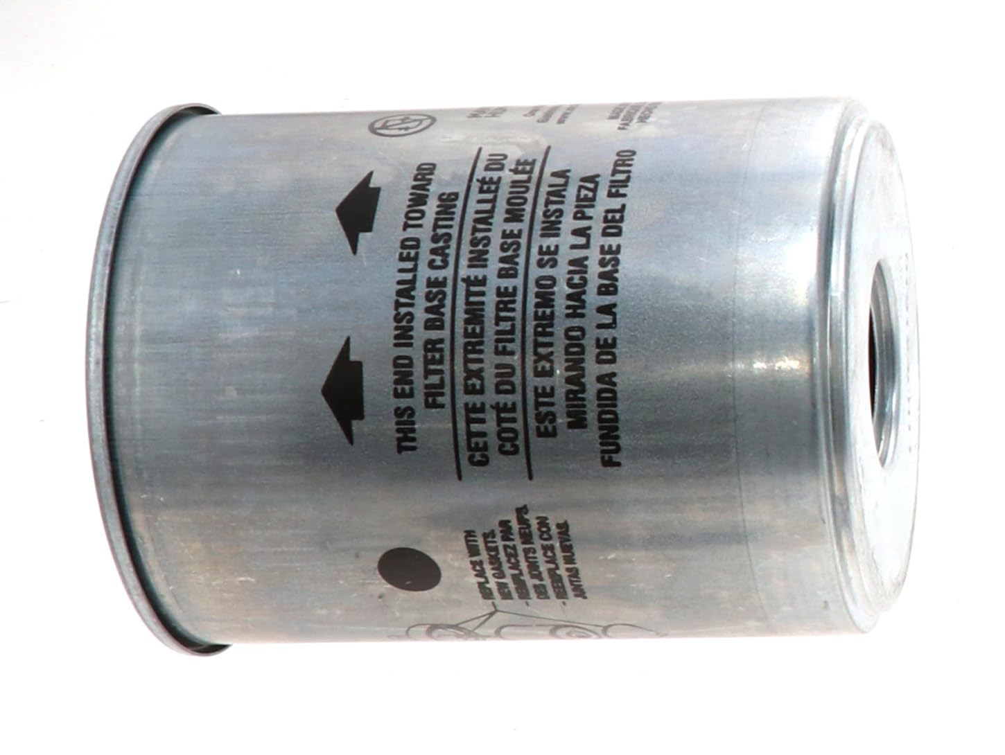 WIX Filters - 33196 Heavy Duty Cartridge Fuel Metal Canister, Pack of 1