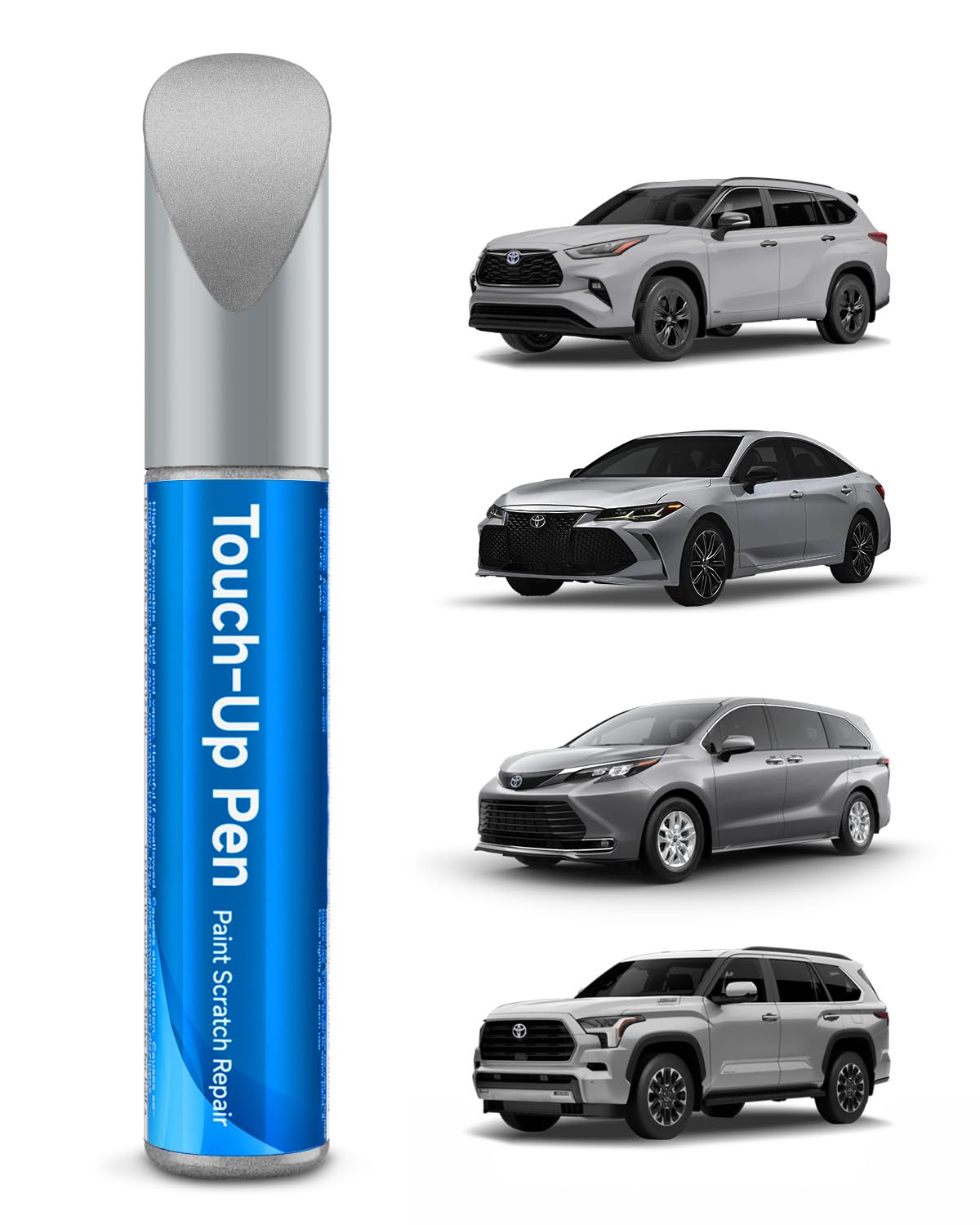 1J9 Celestial Silver Metallic Touch Up Paint Compatible with Toyota Exact Match Touch Up Paint Car Scratch Repair