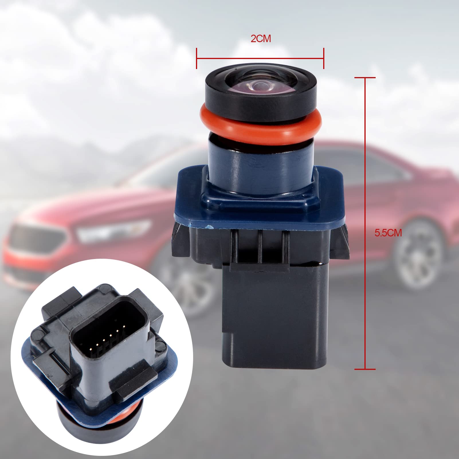 Rear View Backup Camera Compatible With Ford Taurus 2013 2014 2015 2016 2017-2019 Parking Assist Back Up Safety Camera Eg1Z-19G4