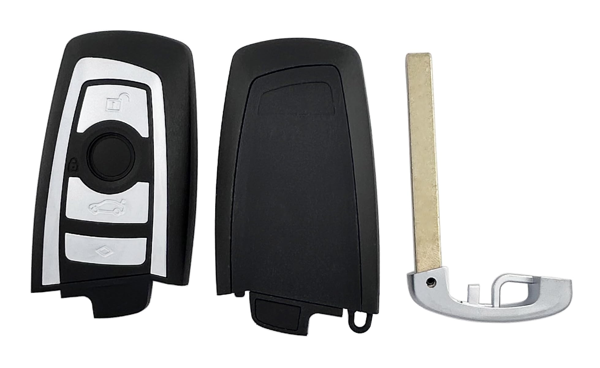 Replacement Keyless Entry Key Fob Cover fit for BMW 1 2 3 4 5 6 7 Series X1 X3 X5 M2 M3 M5 F Series 235ix 320 E90 E92 E93 F10 F2