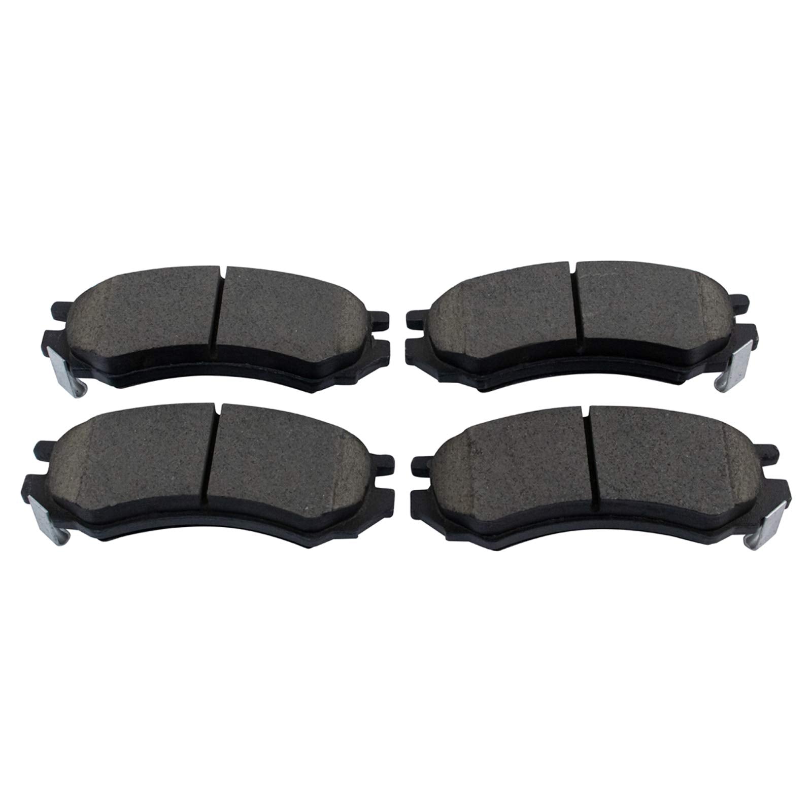 TRQ Front Brake Pads Ceramic Compatible with 1991-1992 Saturn SC 1993-2002 SC1 SC2 1991-2002 SL SL1 SL2 1993-1999 SW1 1993-2001