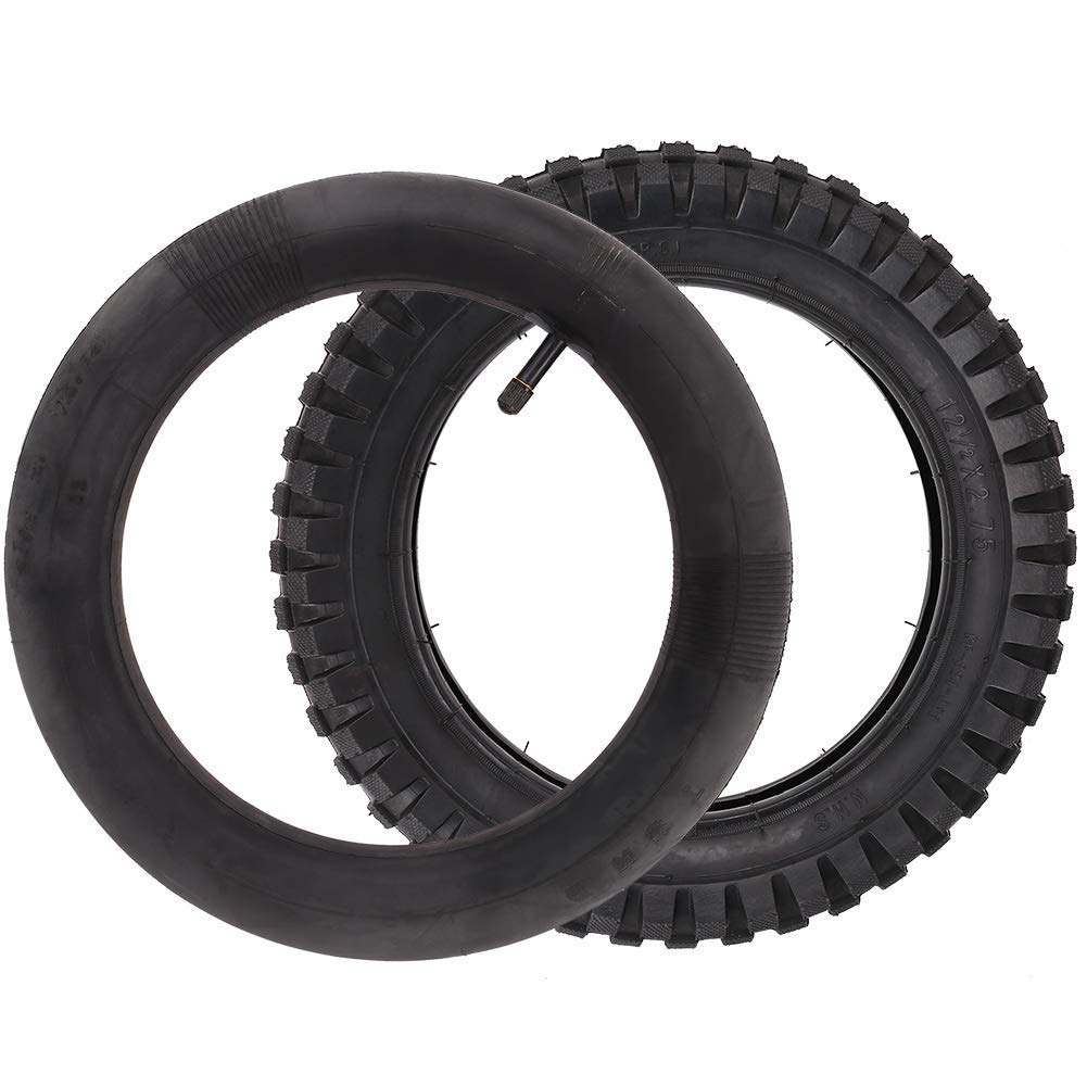 Lotfancy 12.5X2.75 (12-1/2X2.75) Tire & Inner Tube Set For Razor Mx350 Mx400 Dirt Rocket, X-Treme X-560 - Heavy Duty Scooter Tir