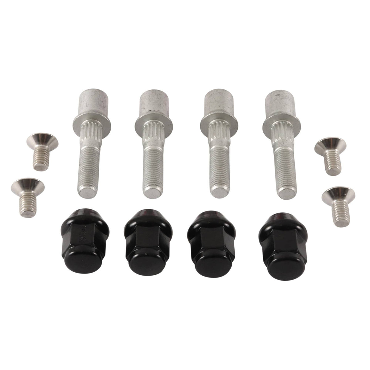 All Balls Racing Wheel Stud And Nut Kit 85-1079 Compatible With/Replacement For WBCARB07DTF2BSM