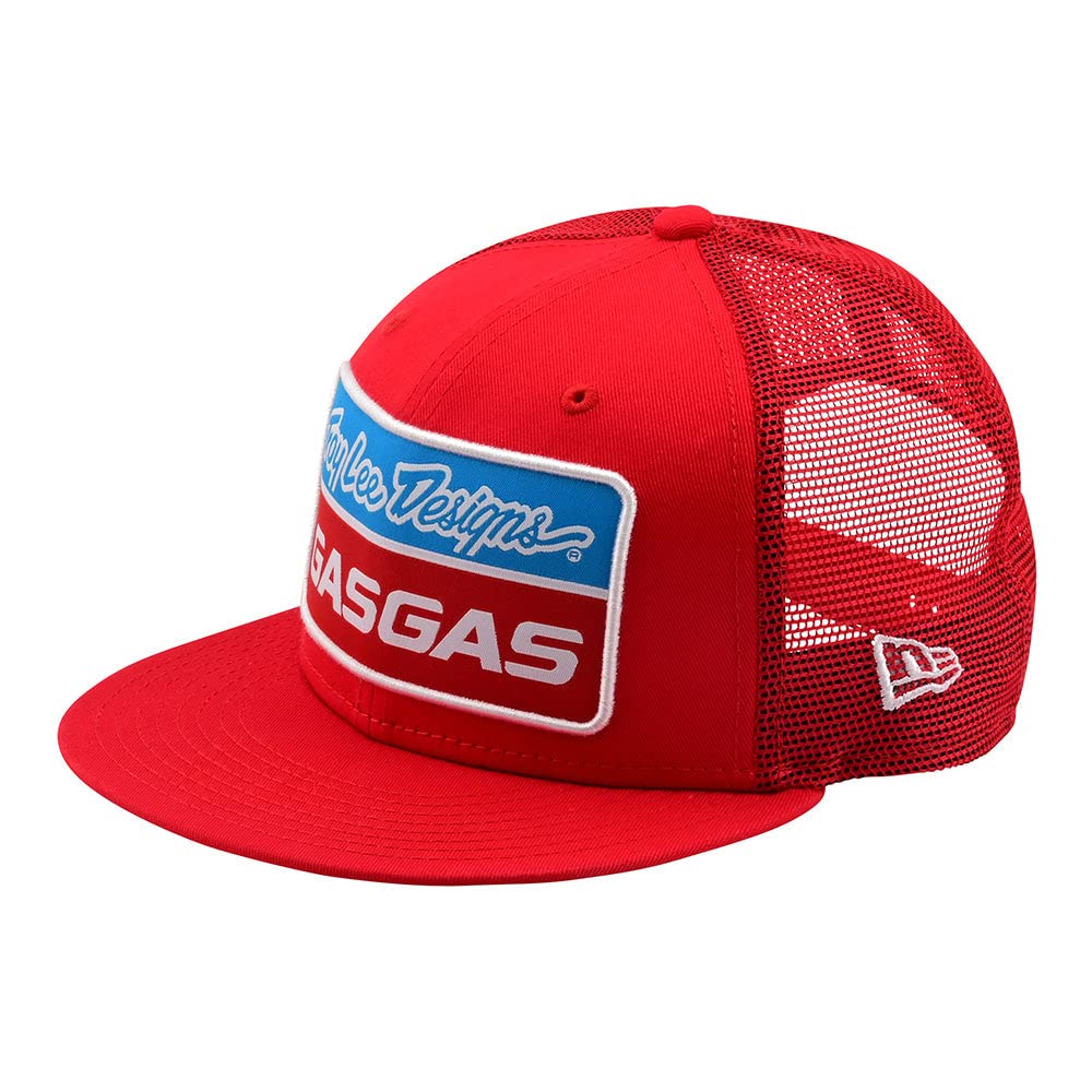 Troy Lee Designs Gasgas Team Racing Stock Youth Snapback Hat (One Size, Red)