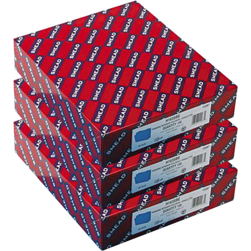 Smead Interior File Folders Folder,Ltr Int 1/3,Be (Pack Of3)3