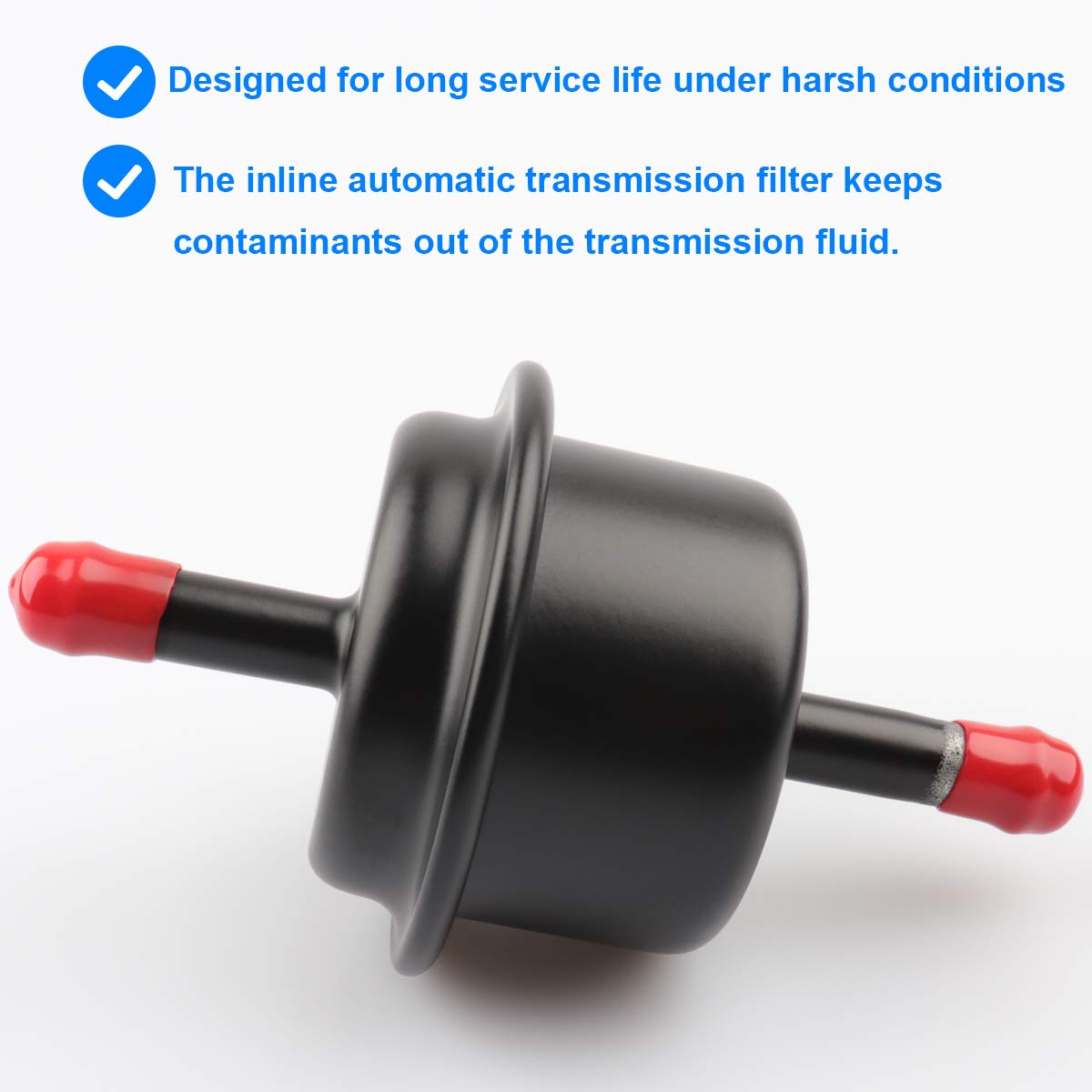 ATF Automatic Transmission Filter, Replace 25430-PLR-003, 044-0382, 25430PLR003, 0440382 Compatible with Honda CVT, Acura - Acco