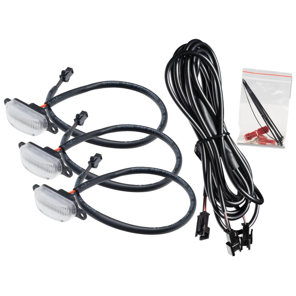 Oracle Lighting 5889-005-C Universal Amber With Clear Lense Pre-Runner Style Led Grill Light Kit - Sleek And Aggressive Style, No Modification, Cutting Or Drilling