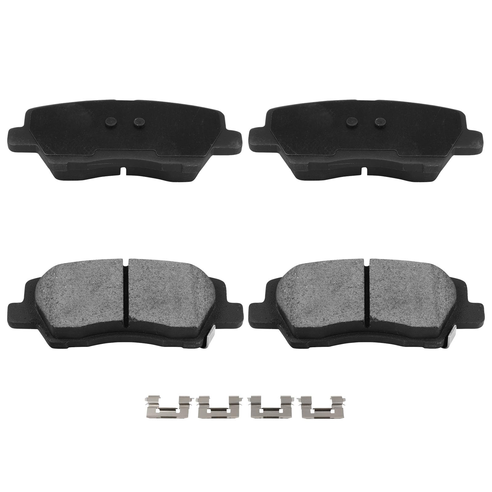 Automuto 4Pcs Rear Ceramic Disc Brake Pads Set D1659 For Cadillac Ats 2013-2018,For Cadillac Cts 2014-2019