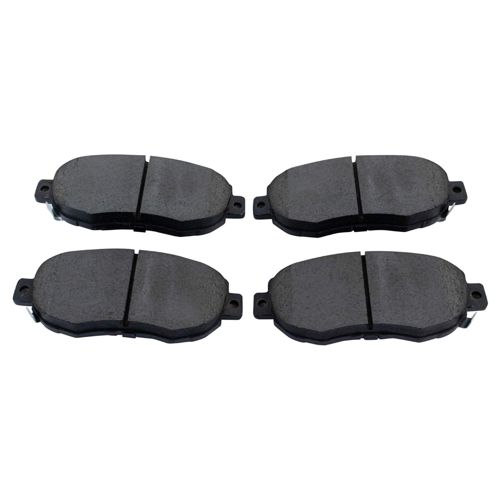 TRQ Front Brake Pads Ceramic Compatible with 1993-2005 Lexus GS300 1998-2000 GS400 2001-2005 GS430 IS300 2002-2010 SC430 1993-19