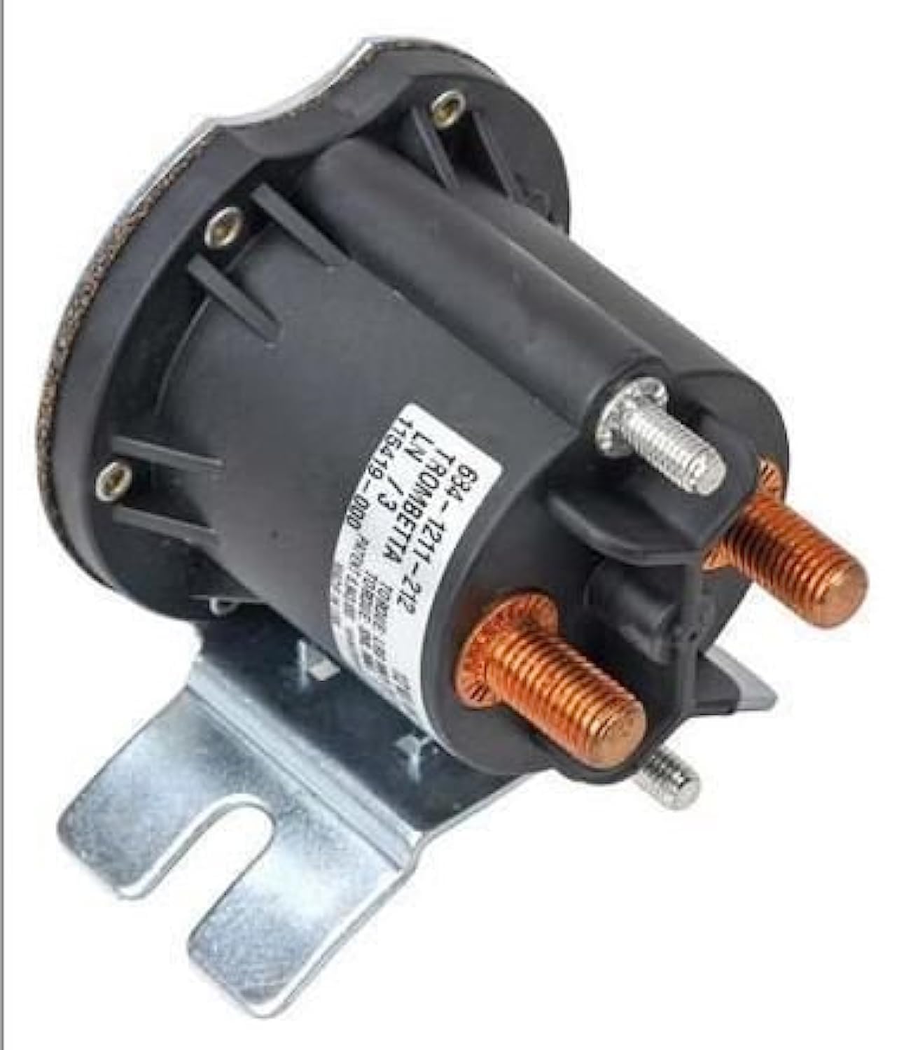 RAREELECTRICAL NEW TROMBETTA 12 VOLT 4 TERMINAL SOLENOID COMPATIBLE WITH 150 AMP INTERMITTENT DUTY 684-1211-212 684-1211-212