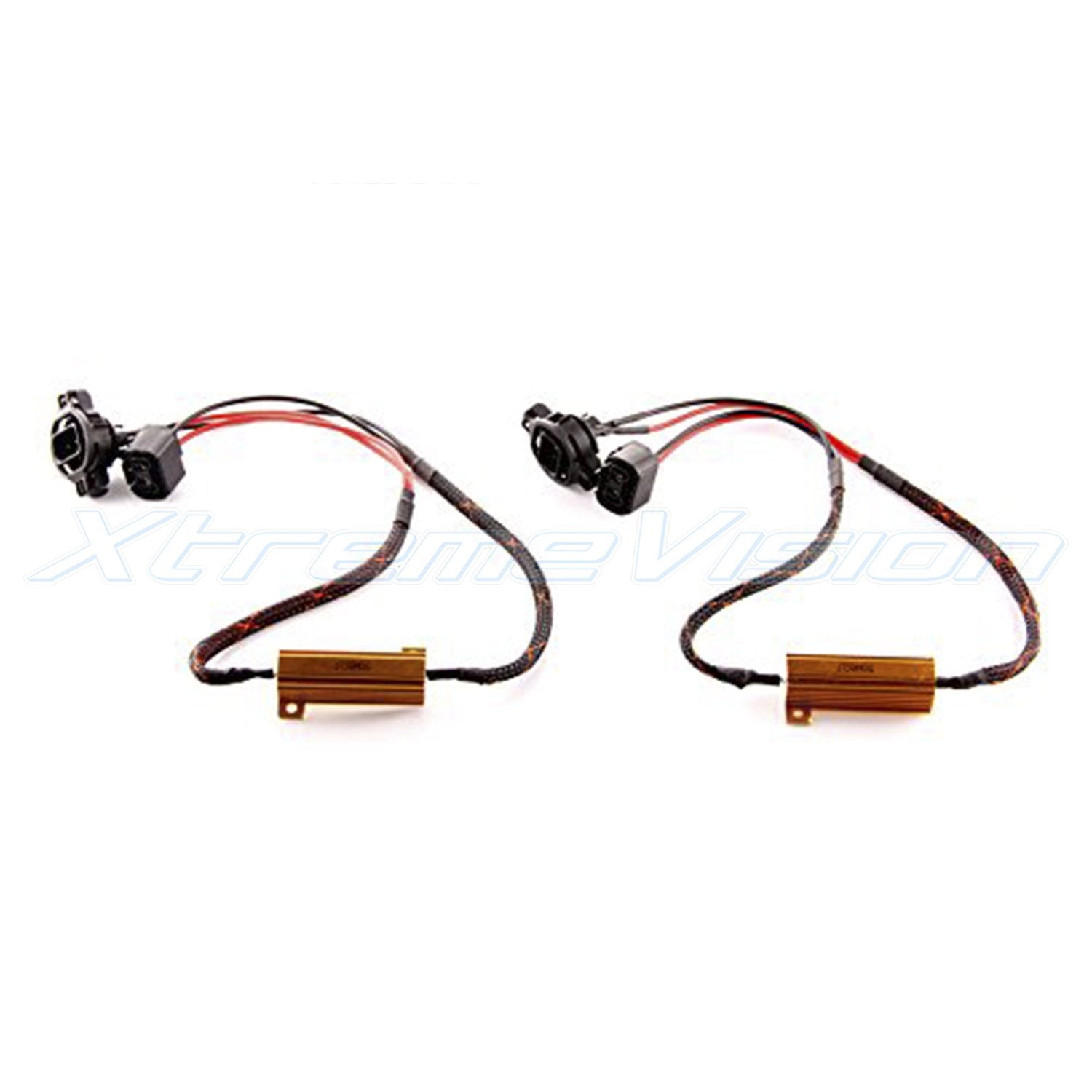 XtremeVision HID Anti Flicker Resistor Decoder Plug and Play Error Free (1 Pair) - 5202