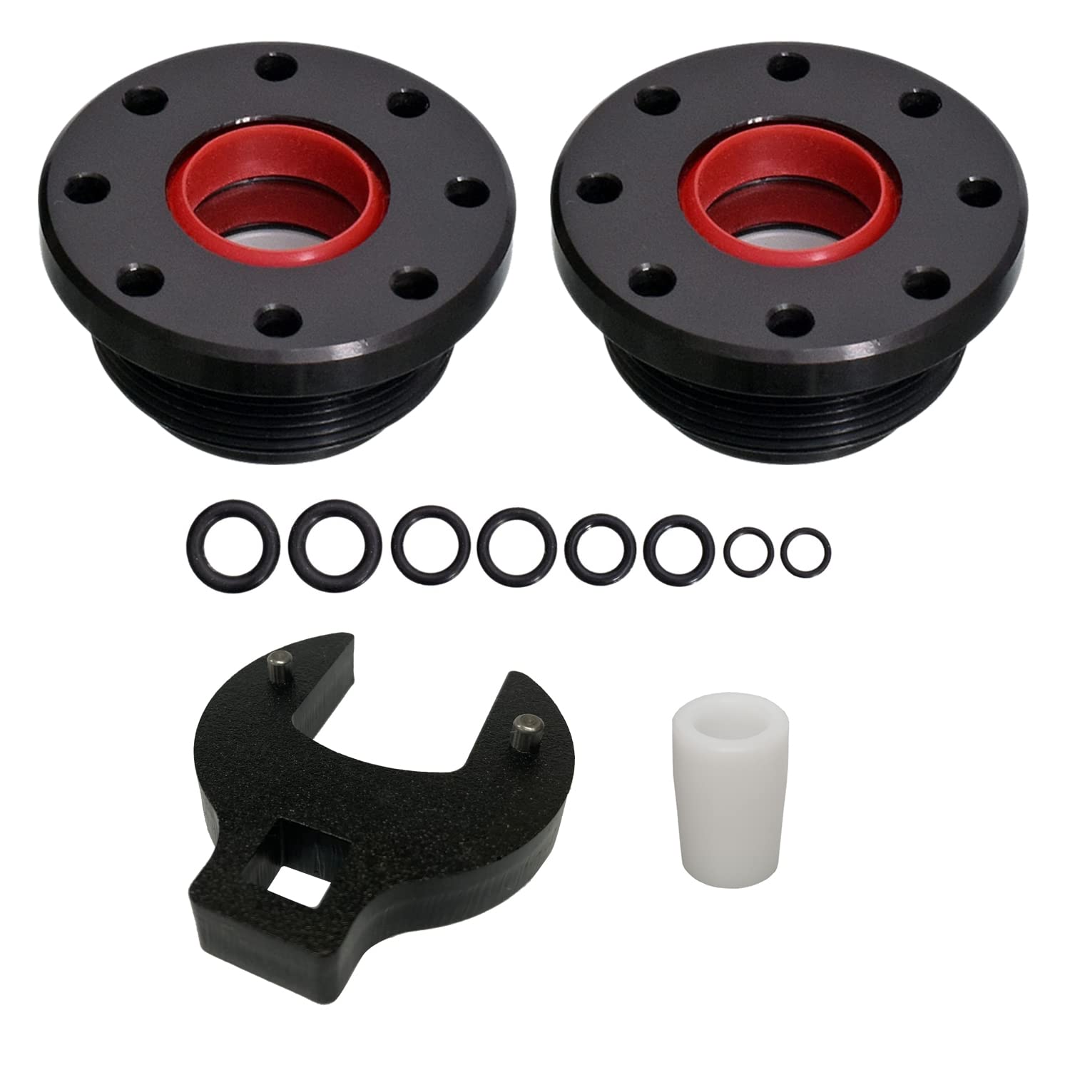 Hs5157/Hs5167 Hydraulic Cylinder Seal Kit With Pin Wrench - Compatible With Seastar Hydraulic Steering System