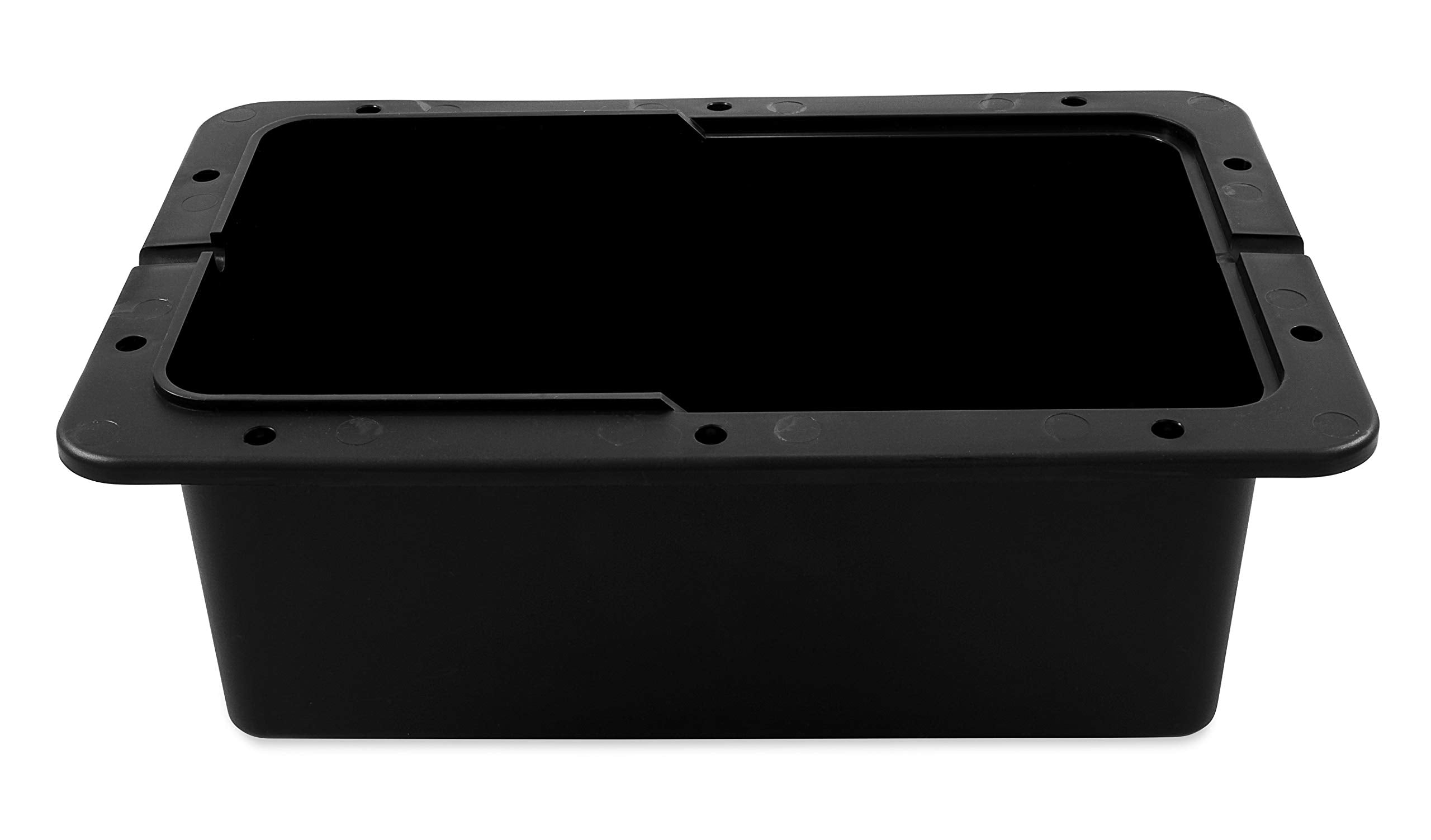 Camco 55371 Vented Rv/Marine Battery Box, Standard - Protects Your Rv Or Marine Battery From Collisions And Contaminants - Holds