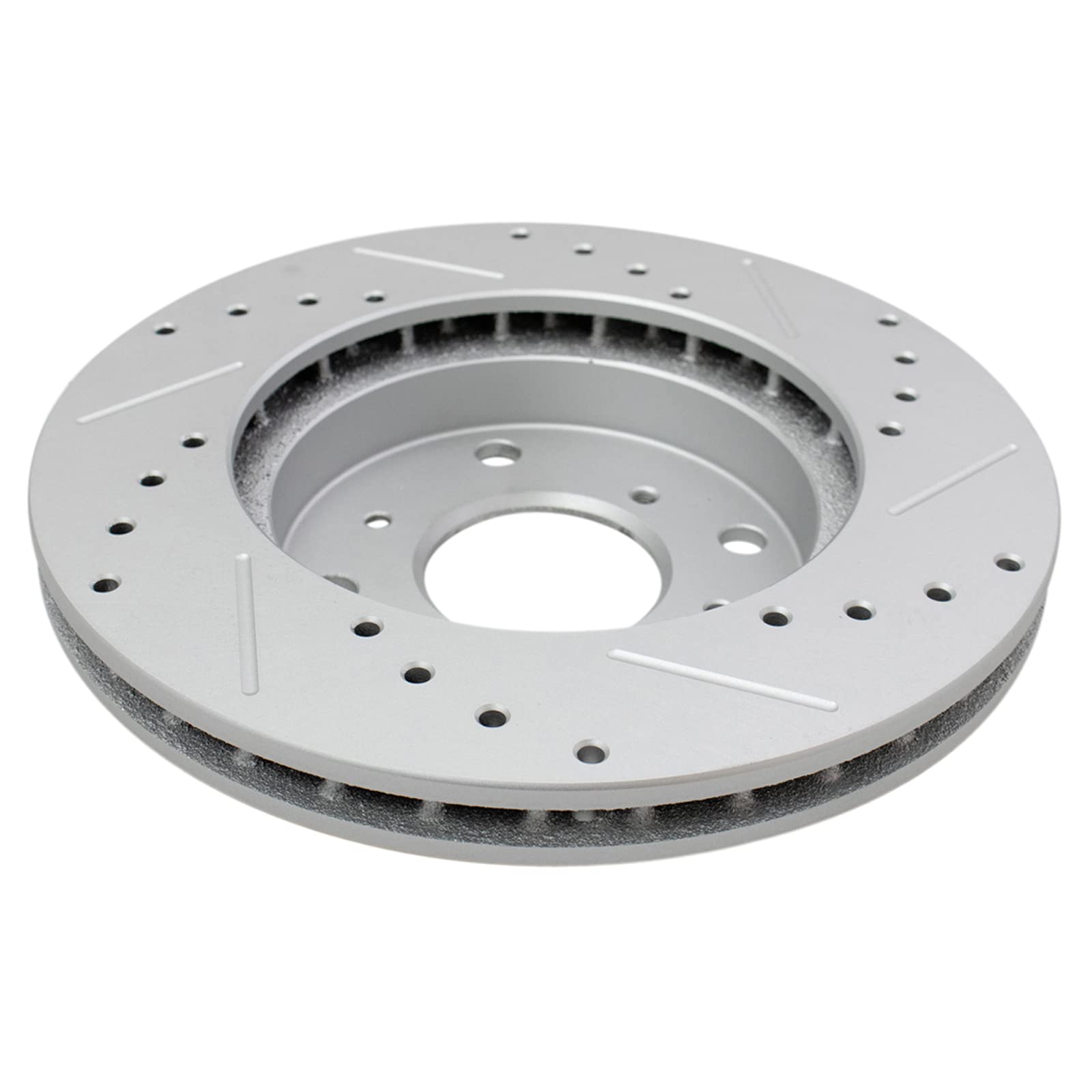 Trq Front Performance Brake Rotors Set Premium G-Coated Compatible With 1998-1999 Acura Cl 1998-2002 Honda Accord 1992-1996 Prel