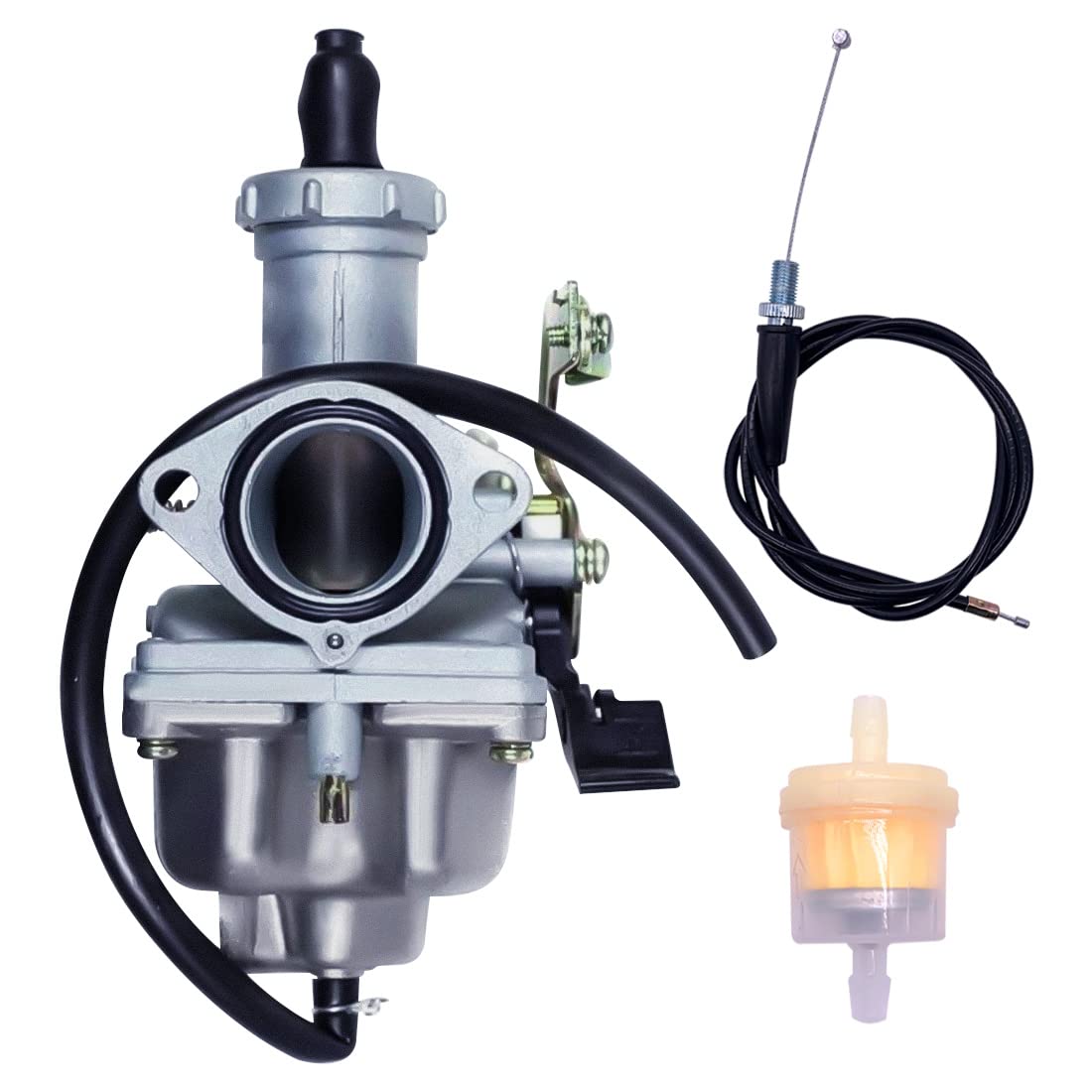 Carburetor Carb With Throttle Cable Compatible With Honda Atv Fourtrax 200 Trx200Sx Trx200 Trx200D 4 Wheeler Quad 1984