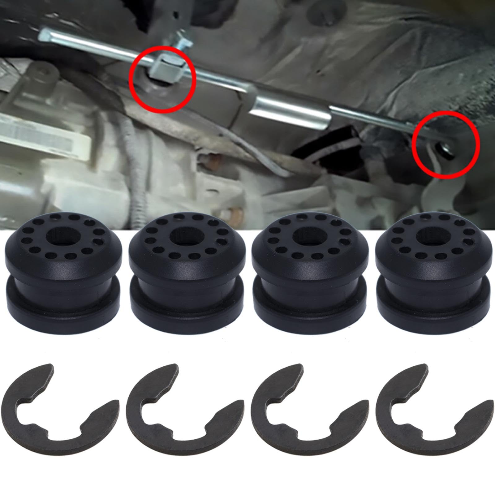 Transfer Case Shifter Linkage Control Lever Bushing Grommet 68078974Aa 68078975Aa For Dodge Ram 1500 2500 3500 4X4 2002-2010 (Pa