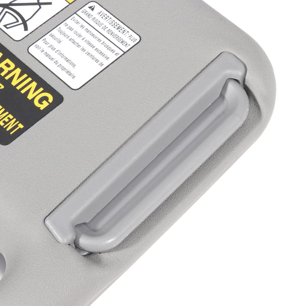 Scitoo Left Driver Side Gray Sun Visor Fit For 2006-2013 For Toyota For Rav4 74320-42501-B3,74320-42500-B3