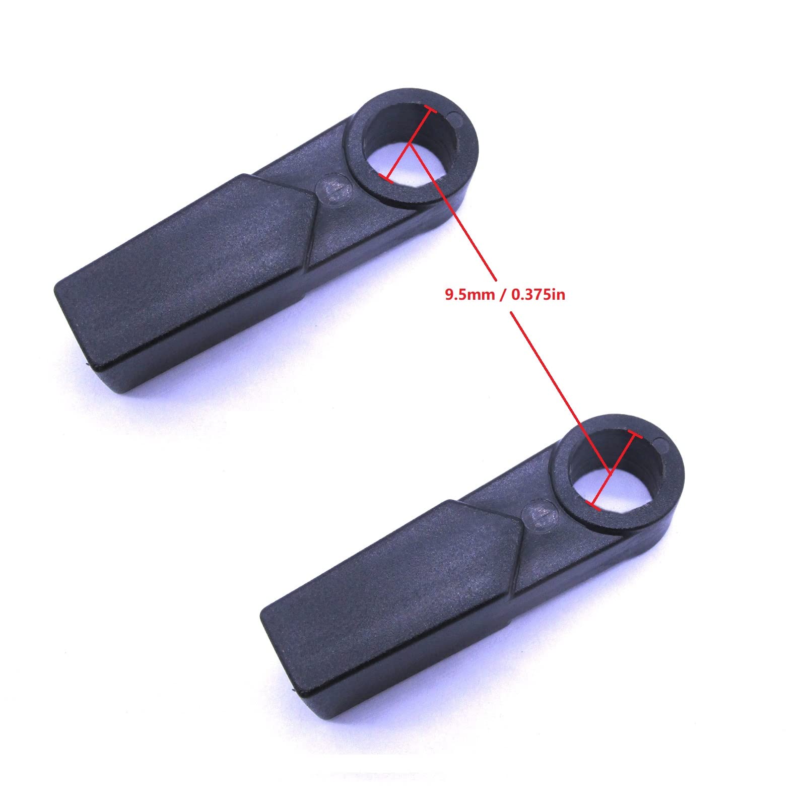 Boat Motor 6E5-48344-00 Remote Control Cable End for Yamaha 6HP-300HP 1984-2012 Outboard Engine Shift Throttle Out, Mount on Eng