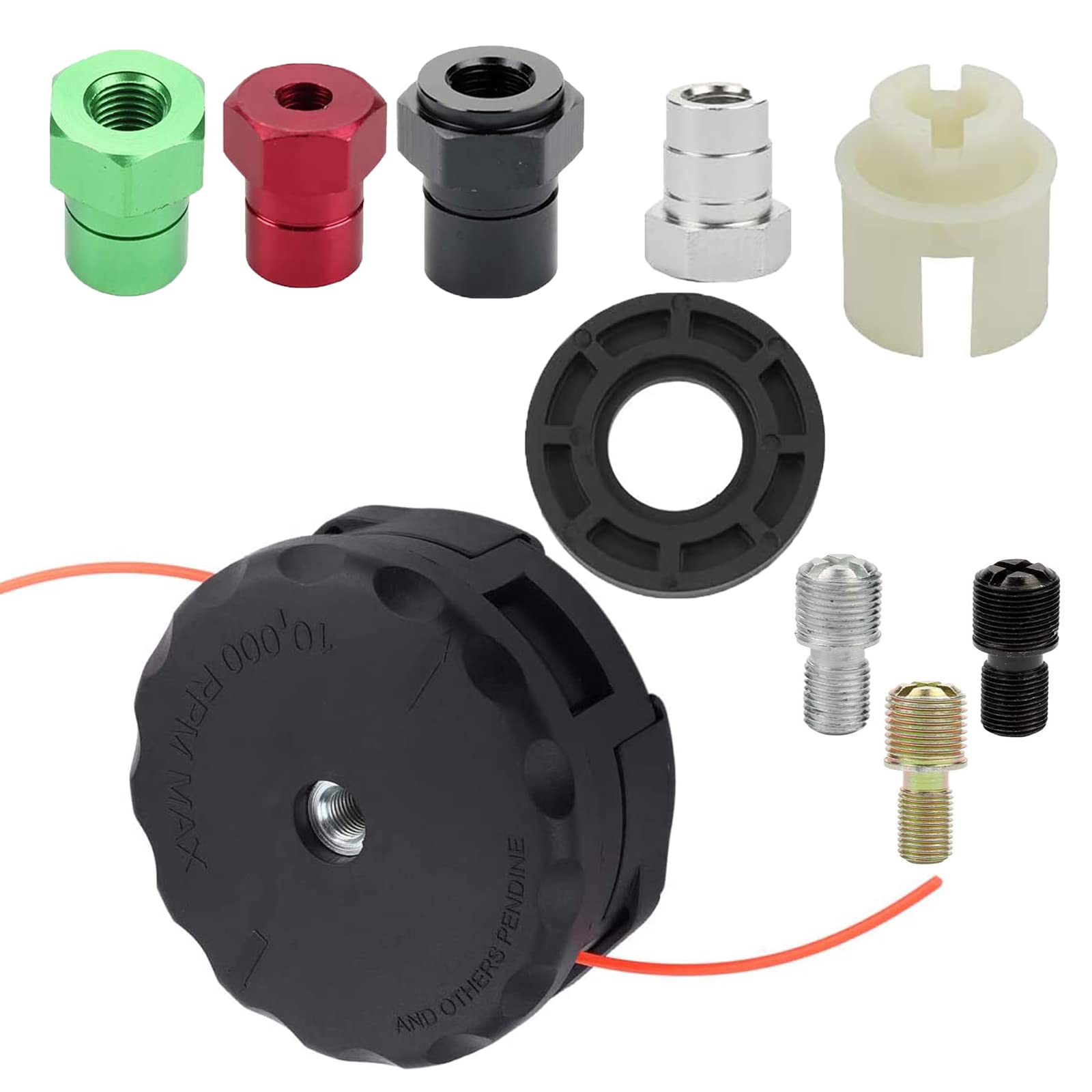 Jinerdony Universal Trimmer Head 99944200907 3-3/4' For Echo Speed Feed 400 Shindaiwa Homelite Redmax Weed Eater