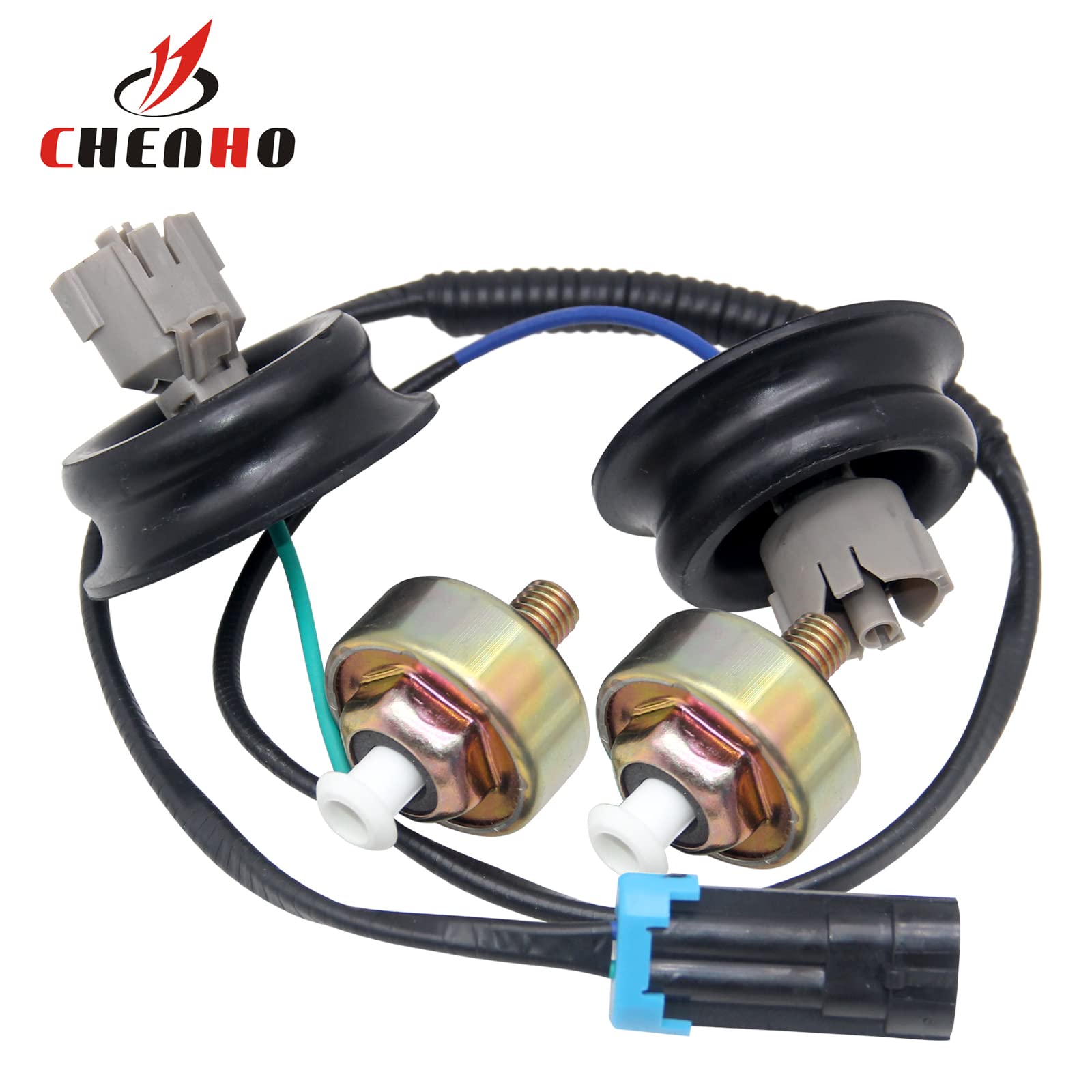 Knock Sensor Wiring Harness For Chevy Suburban Silverado Avalanche Tahoe Gmc Sierra Yukon Cadillac & More Gm Vehicles, Replace#