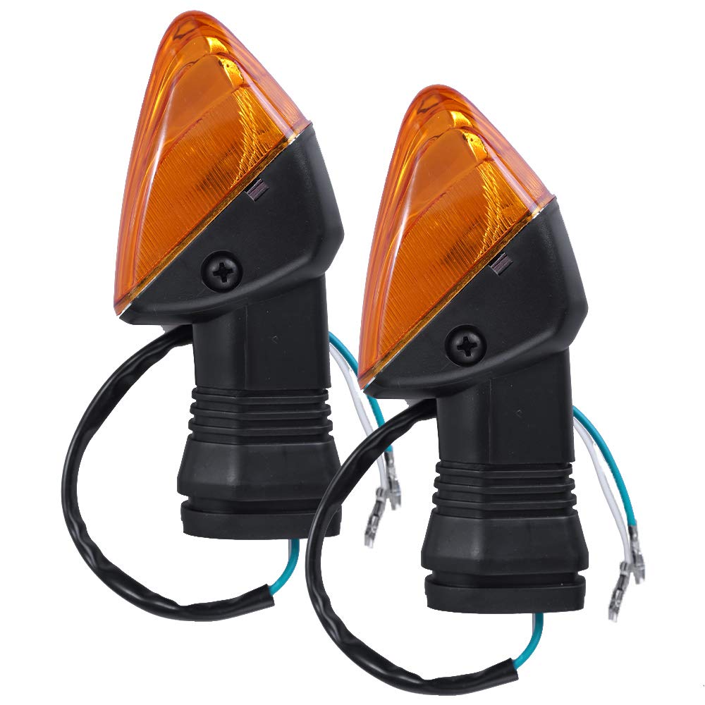 Zreneyfex Motorcycle Front Rear Turn Signal Indicator Lights Replacement For Kawasaki Zx-6R Zx-6Rr Kle500 Kle 650 Klr650 Z750S Motorcycle Turn Signals