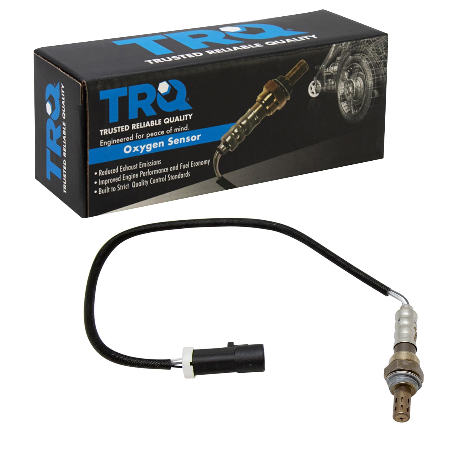 Trq Engine Exhaust O2 02 Oxygen Sensor Direct Fit Upstream Compatible With Ford Lincoln