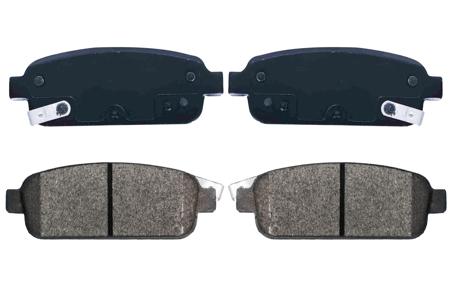 EXPPOWER Replacement For Front & Rear Ceramic Disc Brake Pad Buick Encore Verano Chevrolet Trax Volt D1467 D1468