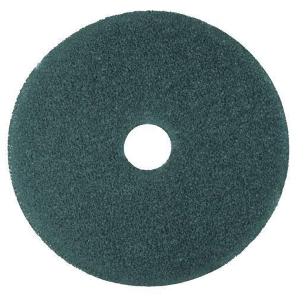 3M 08405 Cleaner Floor Pad 5300, 12-Inch Diameter, Blue, 5/Carton