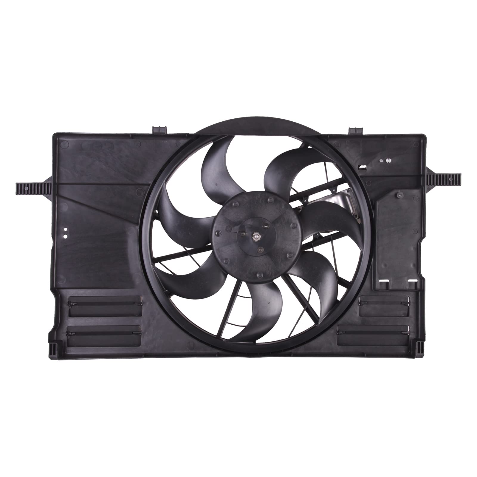 TYG OE Replacement(CAPA Quality) Cooling Fan Extra Silent for 2004-2011 Volvo S40 2.4/2.5L / 2005-2011 V50 2.4/2.5L / 2008-2013