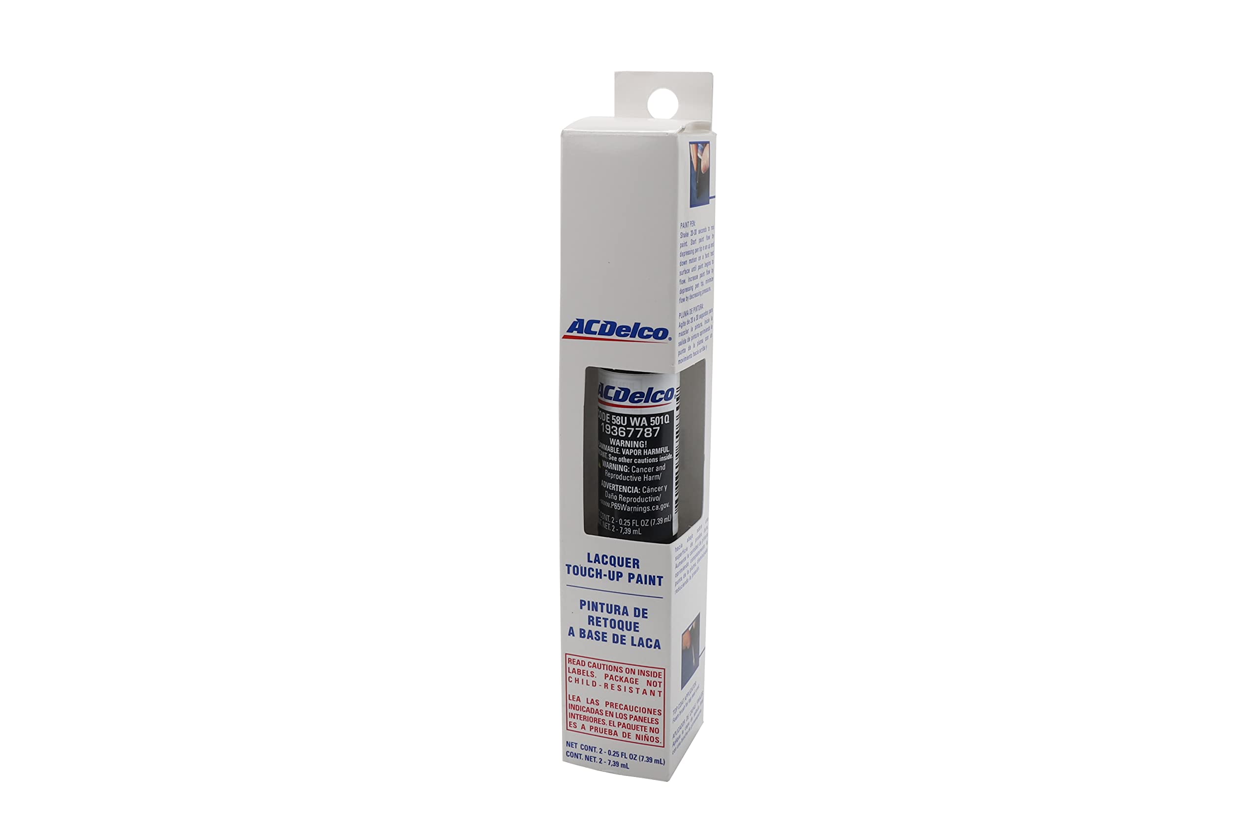 ACDelco GM Original Equipment 19367787 Carbon Flash Metallic (WA501Q) Four-in-One Touch-Up Paint Pen - 0.25 FI Oz (Pack of 1)