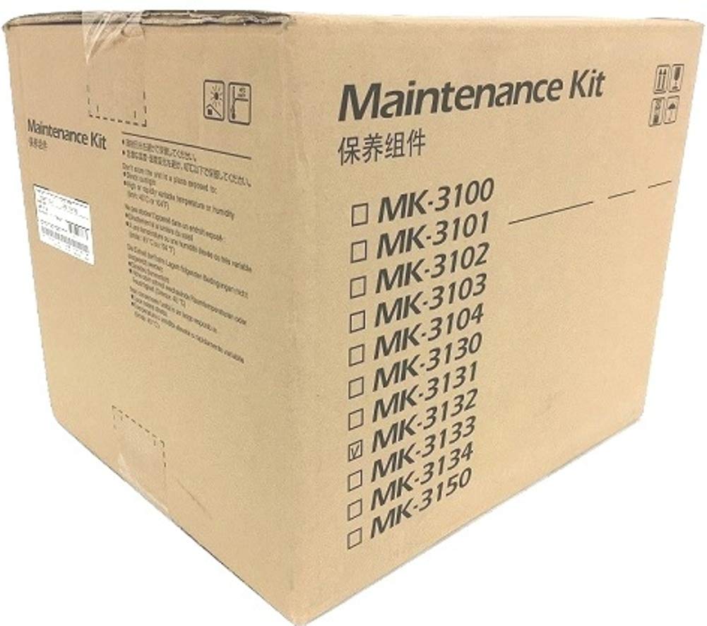 KYOCERA Maintenance Kit MK-3132, 500000 Yield, Black, Durable Plastic
