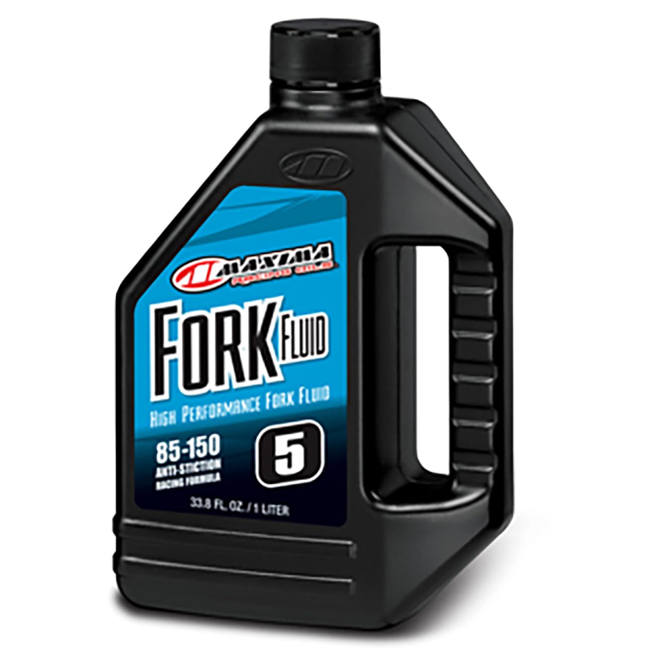 Maxima (59901-5) 85/150 Grade 5Wt Zero Drag Formula Racing Fork Fluid - 1 Liter