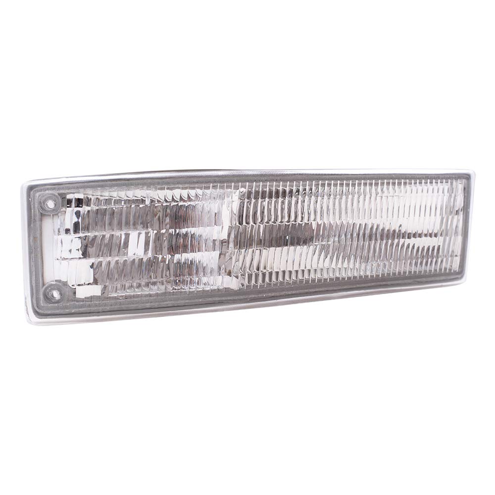 Brock Replacement Driver And Passenger Set Park Signal Side Marker Lights Compatible With 1995-2005 Astro Safari Van 16523211 16