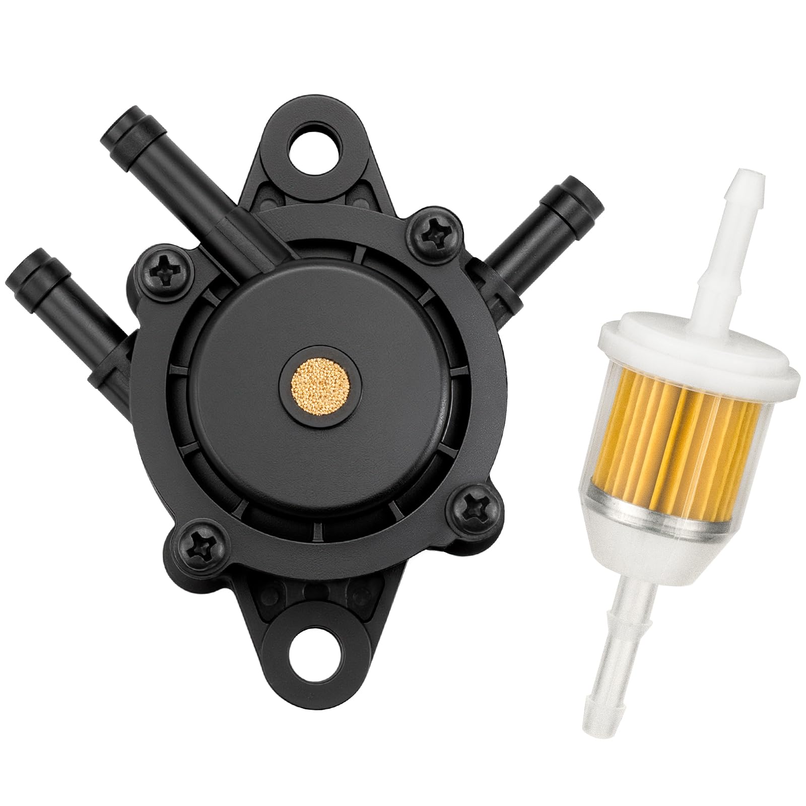 Fuel Pump for Briggs and Stratton 808656 808492 491922 Mikuni Cub Cadet Kohler 17HP-25 HP John Deere Kawasaki Yamaha Golf Cart L